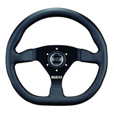 Sparco Street Steering Wheel Ring L360 Leather Black 330m