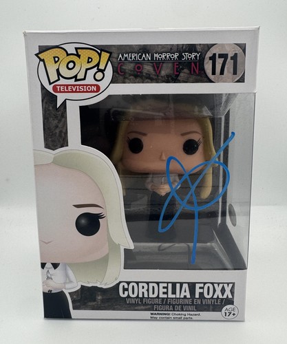 Sarah Paulson "American Horror Story: Coven" SIGNED Cordelia Foxx Funko Pop ACOA