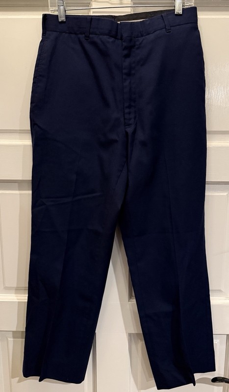 DSCP Mens Pants 32x28 Blue Authentic USAF Tennessee Apparel Co Military Uniform