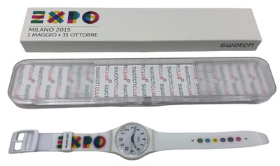 Swatch Armbanduhr EXPO WEISS GW151N