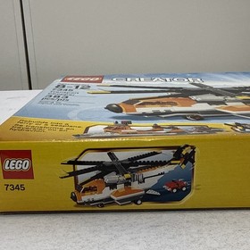 LEGO Creator Transport Chopper 7345 3 in 1 Helicopter Seaplane Ferry Set NEW