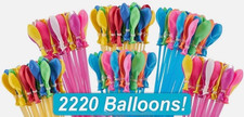 2220PCS Water Balloons Self Sealing Quick Fill Water Balloons Fun Summer Party