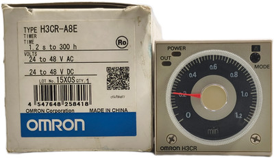Omron H3CR-A8E Solid State Timer 24-48 Unterdruck / Vdc 50/60Hz