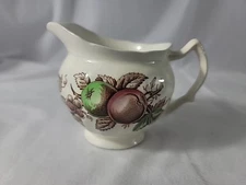  Johnson Bros - Harvest Time - Pitcher Creamer Transferware - England -FREE SHIP