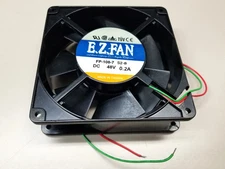 FP-108-7-DC-48V-S2-B, EZ FAN 127mm x 38mm 12V DC @ 0.2A Cooling Fan ~ 110 CFM
