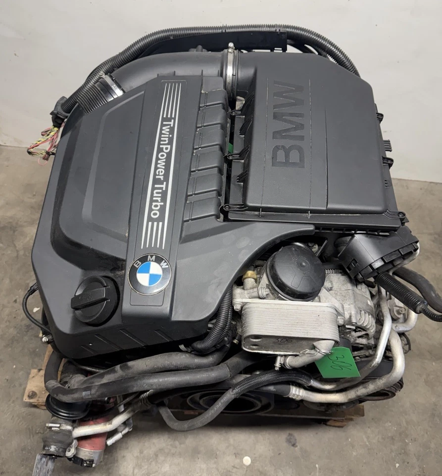 12 13 BMW 535i 640i MOTOR 3,0 L N55 TURBO OEM 95 k millas. xDrive35i 3.0 AWD turbo Foto 3 de 4