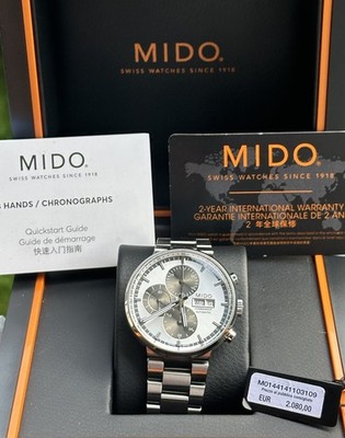 Mido Commander 2 Chrongraph | Fullset | 10/2022 | Neuwertig