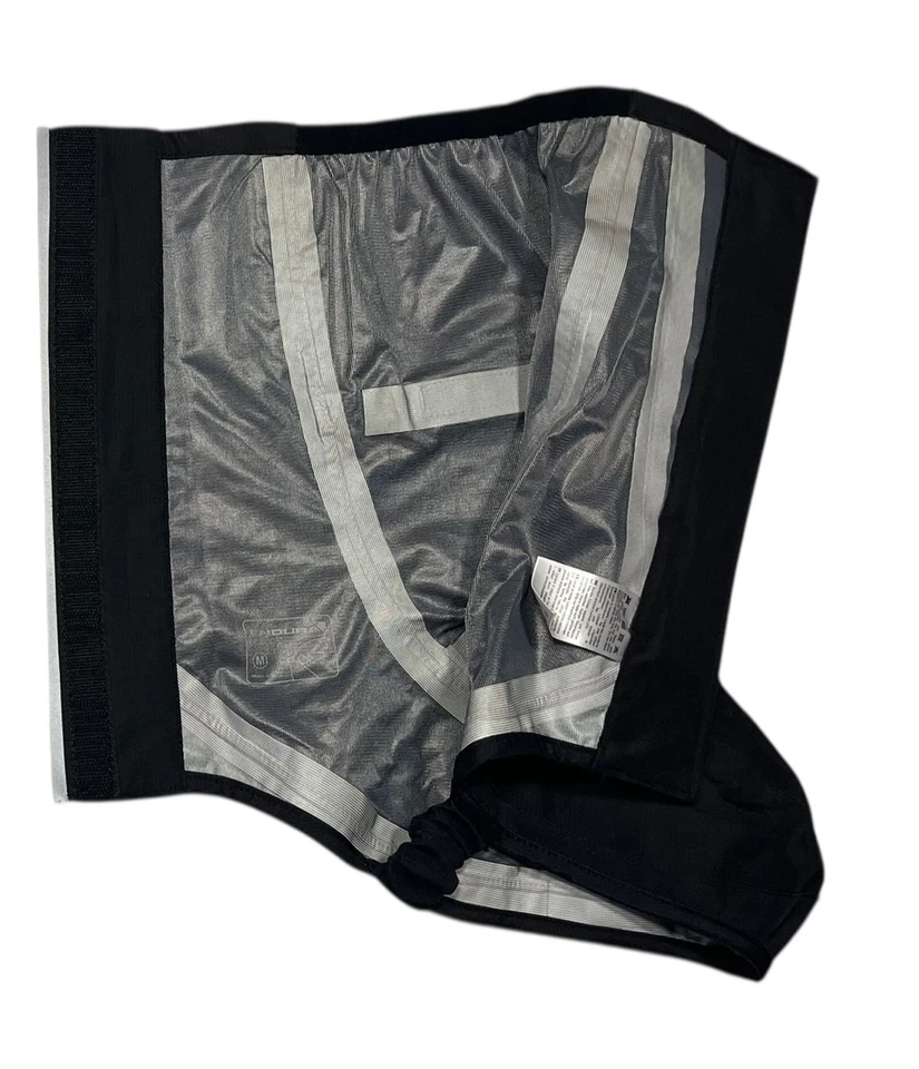 ENDURA Black/White WINDBREAKER CYCLING OVERSHOE Bike Riding Rain Shoe Cover Sz M - Image 3 of 4