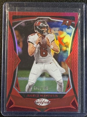 Baker Mayfield 2024 Panini Certified Mirror Rex Parallel 40/100 Buccaneers