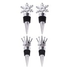 4pcs Creative Wine Bottle Plugs Multipurpose Wine Bottle Stoppers ( )