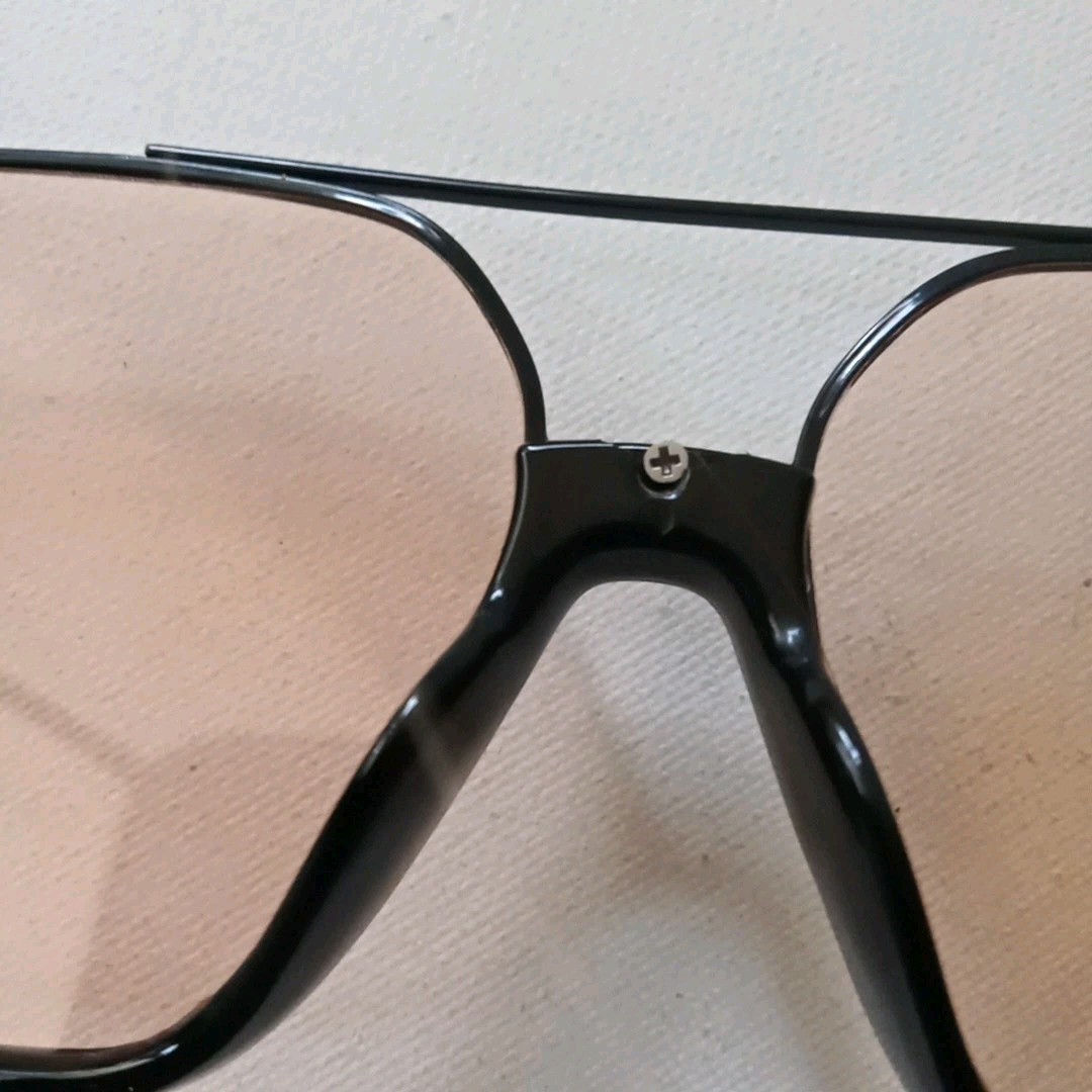 Statement Sunglasses Square Aviator Oversized Ros… - image 8