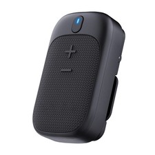Bluetooth 5.4 Clip On Speaker Portable Hands-Free w Mic for Calls Music Black