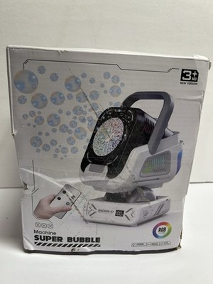 2025 Upgraded Bubble Machine with Remote Control Automatic RGB READ DESCRIPTION