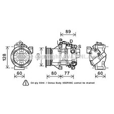 Kompressor Klimaanlage für Toyota Yaris _P9_ SCP9_ NSP9_ KSP9_ NCP9_ ZSP9_