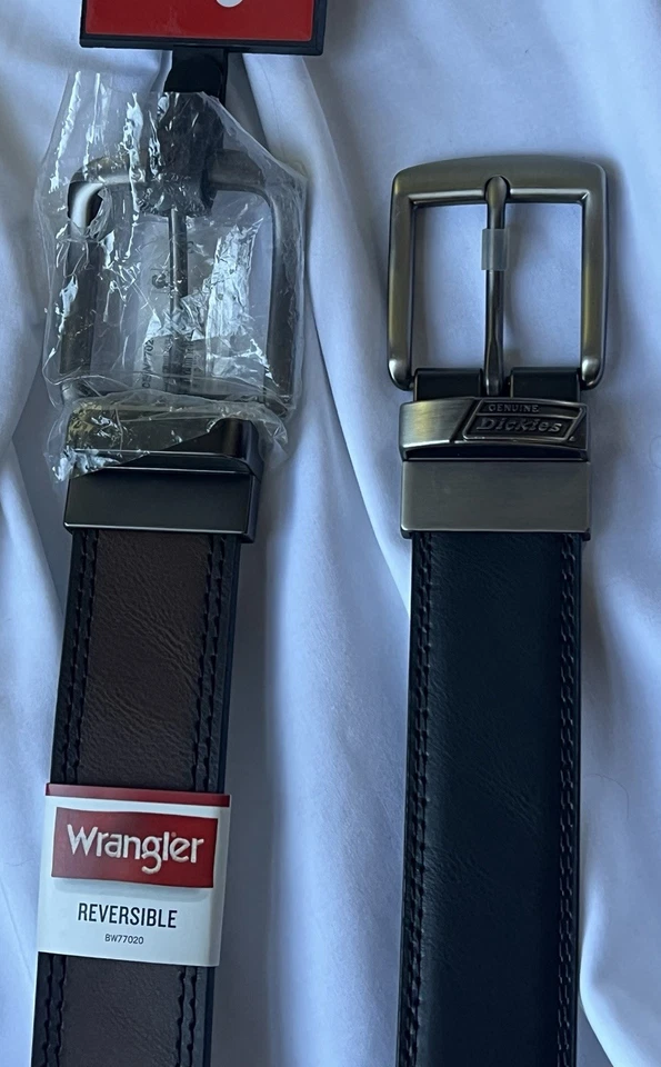 Two Men’s Size 34 Belts- Never Used- Brands Include Dickies And Wrangler - Image 4 of 4