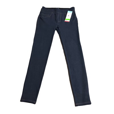 Assets By Spanx Structured Leggings Jeggings Midnight Indigo Blue SH1715 Size L