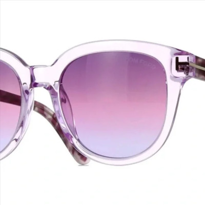 AUTH NEW Tom Ford FT0914 Transparent Lilac Sunglasses