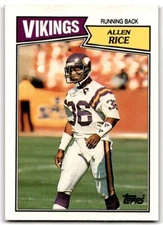 1987 TOPPS FOOTBALL YOU PICK #201 - #396 NM ****FREESHIPPING****