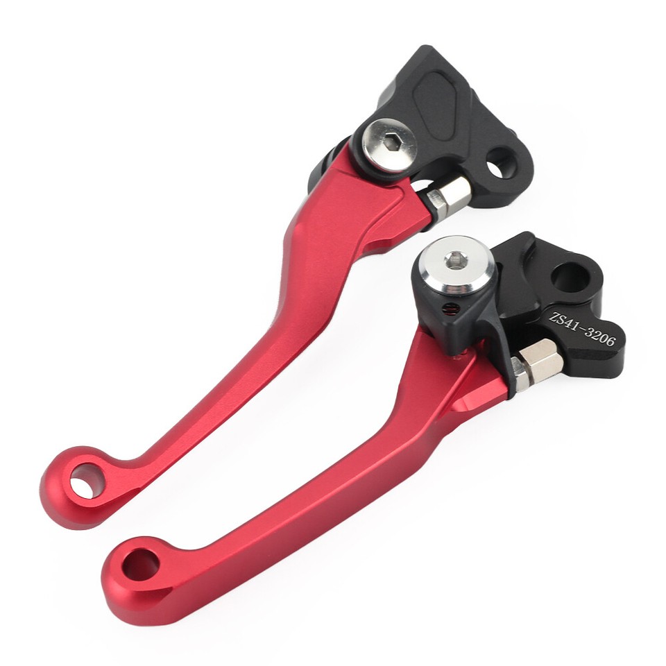 CNC Pivot Brake & Clutch Levers For Honda CRF250R/450R 2004-2006 & CRF250X/450X - Aluminum