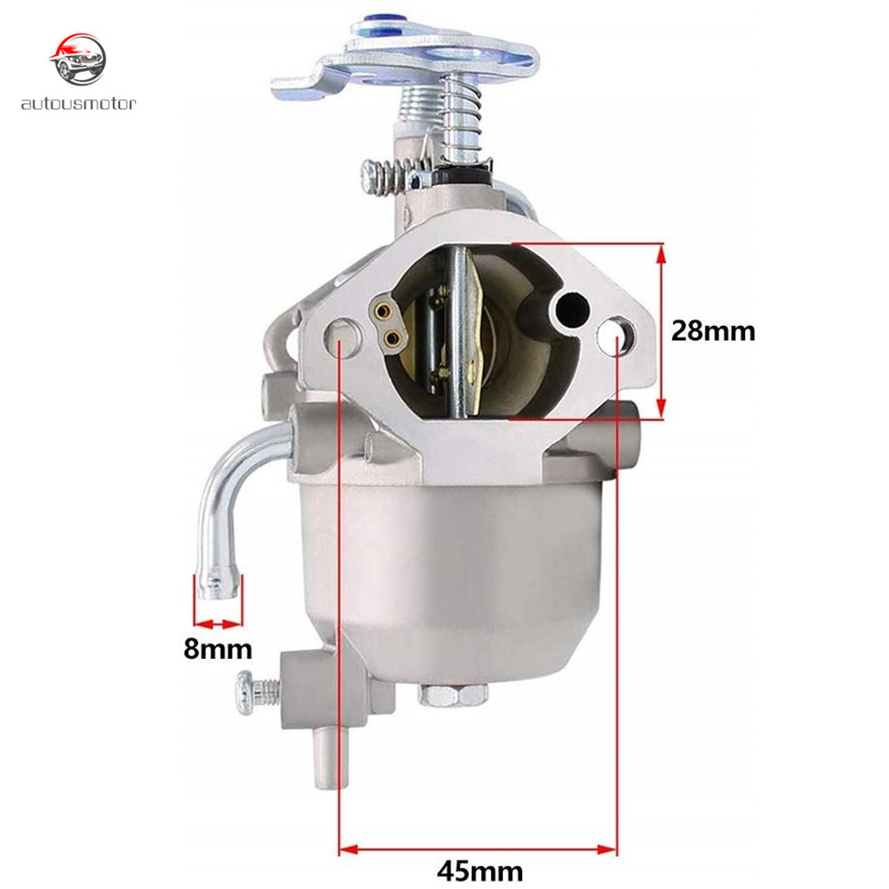 Autoparts Carburetor Replacement For EZGO RXV/TXT/Valor Golf Carts - Includes Intake & Base Gaskets