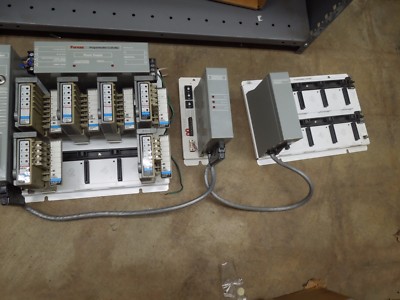 Funas 96 Programmable Controller System w/ 3 Input & 3 Output Modules Processor
