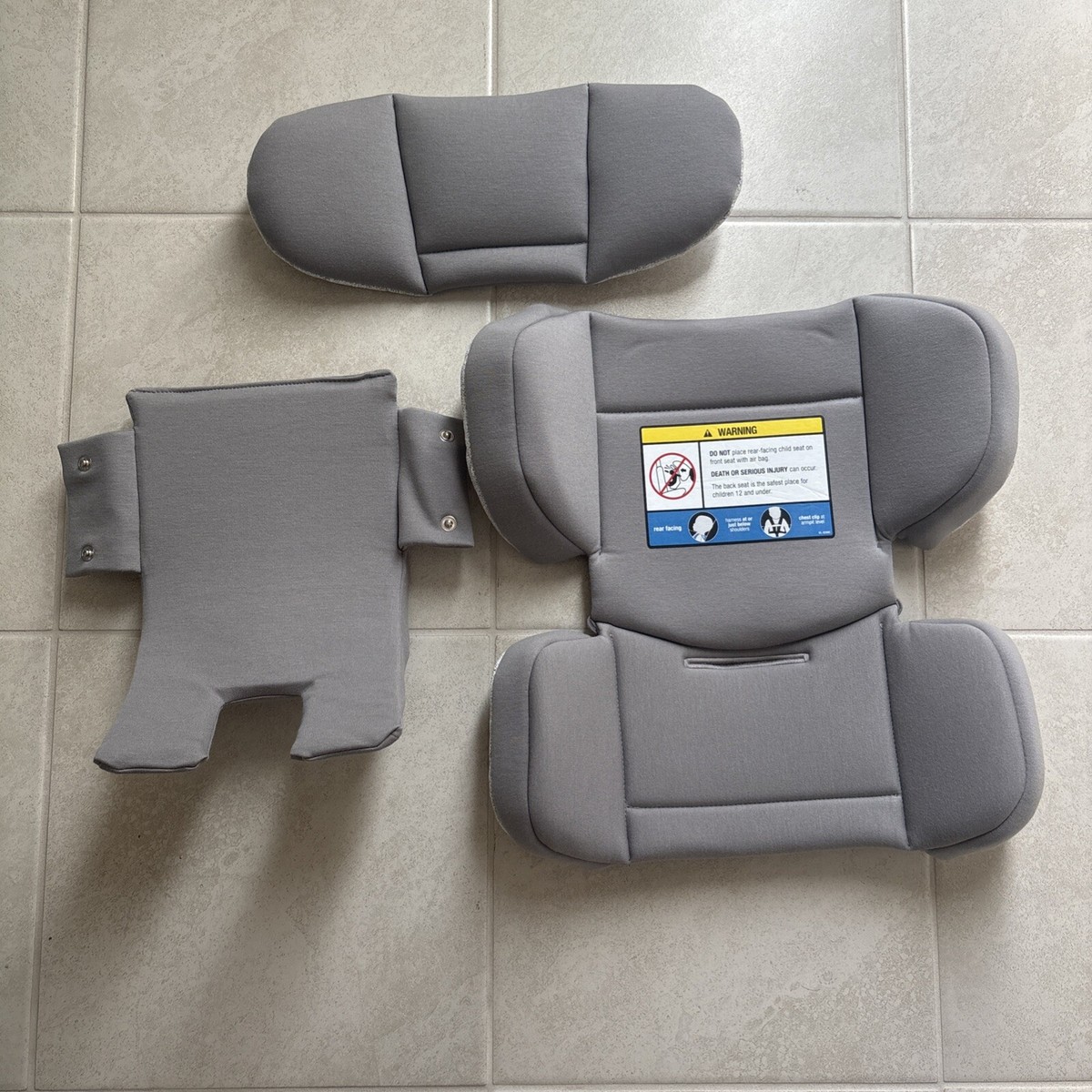 Nuna RAVA Seat Cushions piece Grey
