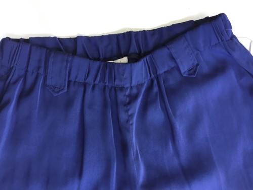 W di 799016935139 Navy Segal Lavanderia New Tag polyester Pants Cropped Shelli M 8PqWwRxfd
