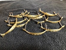 12 MANIGLIE VINTAGE  METALLO  PER MOBILE anni 60