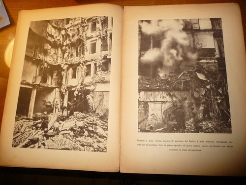 NUMERO UNICO DEDICATO AI 6 BOMBARDAMENTI SUBITI DA GENOVA DEL 1942 PROPAGANDA - Picture 6 of 7