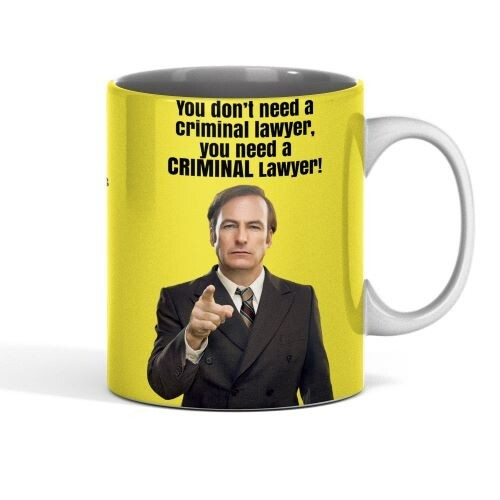 Better Call Saul Mug Sublimated Wraparound Design Goodman Heisenberg Pinkman - Picture 4 of 4