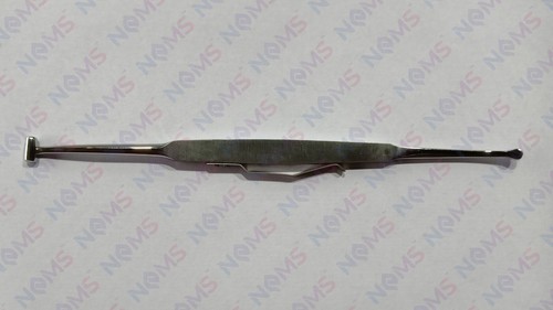 2 Pezzi Depressore Sclerale Riutilizzabile SS Doppia Mano per Strumenti Chirurgici Oculistici - Foto 7 di 23