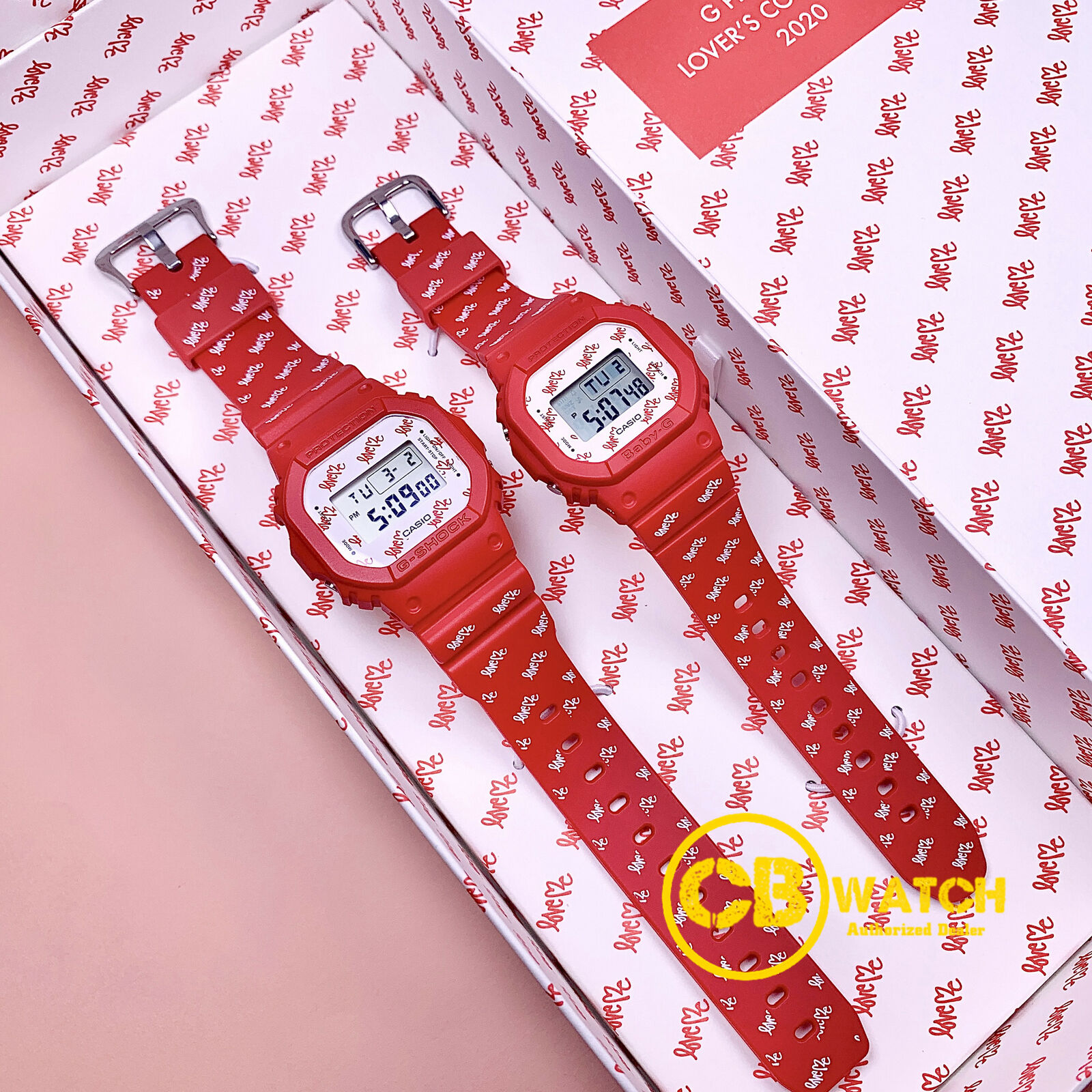 Casio G-Shock Baby-G G Presents Lover's Collection 2020 Red