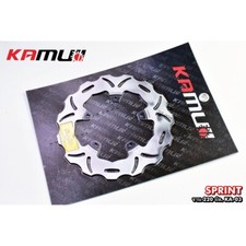 KAMUI Disc Brake Rotor Type Floating Vespa Wavy Pattern V2,Sprint Size 220mm