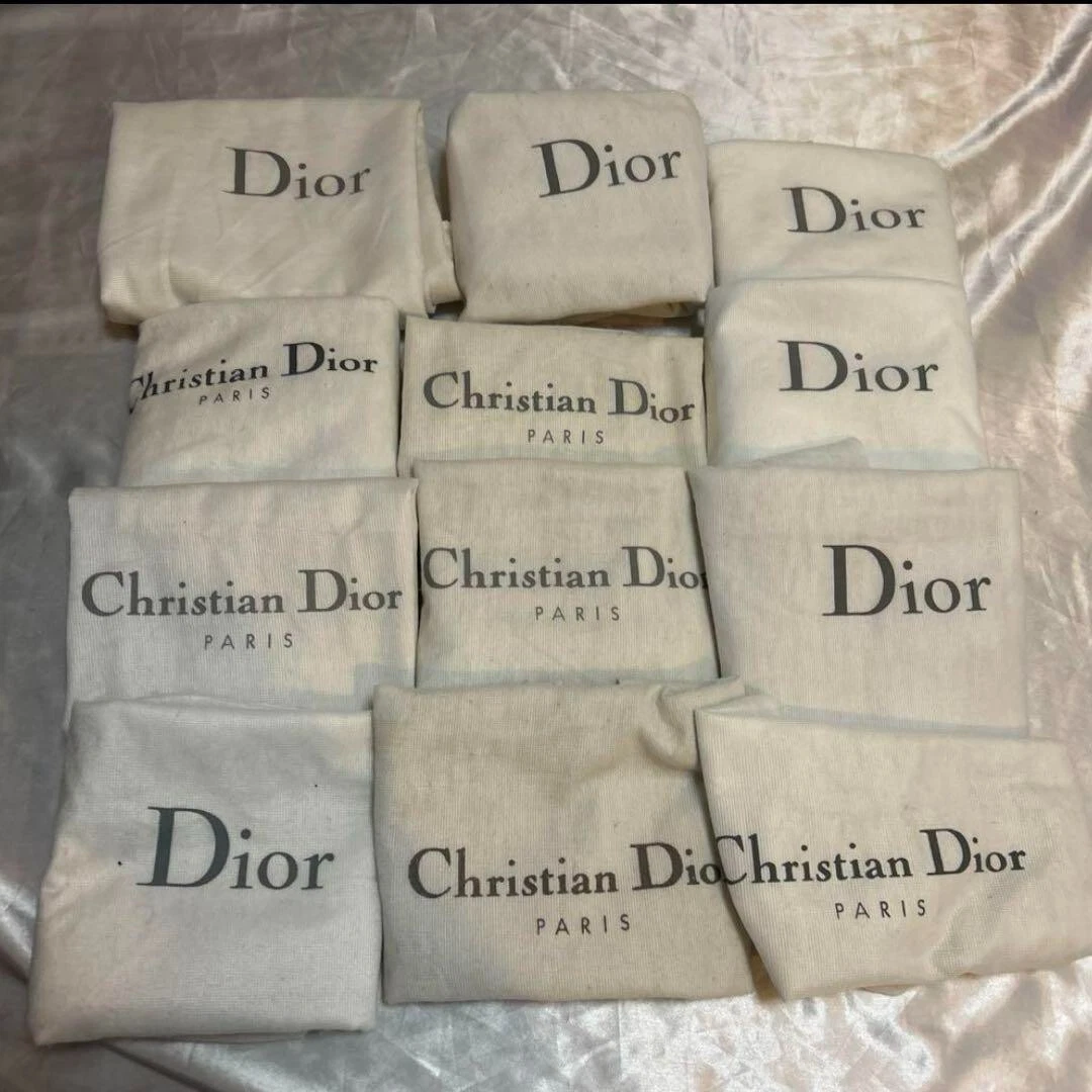 Sac de rangement Christian Dior sac à cordon 12 pièces occasion du Japon