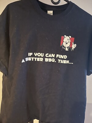 Bite Me BBQ (Wichita KS) t-shirt, size L