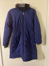Next.82 Women's Extra Large Wnter Coat Hooded Blue