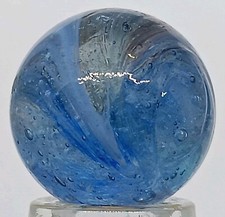 Vintage Imported Swirl Marble .62 Inches Near-Mint Condition Combined Shipping