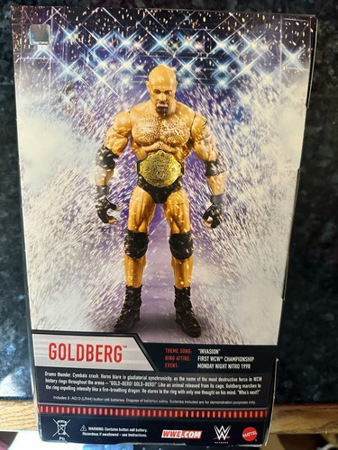 Goldberg - WWE Elite Entrance Greats Series 2 - BRAND NEW - Picture 2 of 2