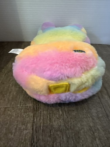 NEW Peeps Reversible Stuffed Bunny Soft Plush Rainbow MultiColor 12" Easter - Picture 3 of 4