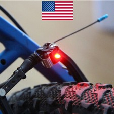 New Portable Bike Brake Light Mount Tail Rear Bicycle LED Safety Warning Lamp UK