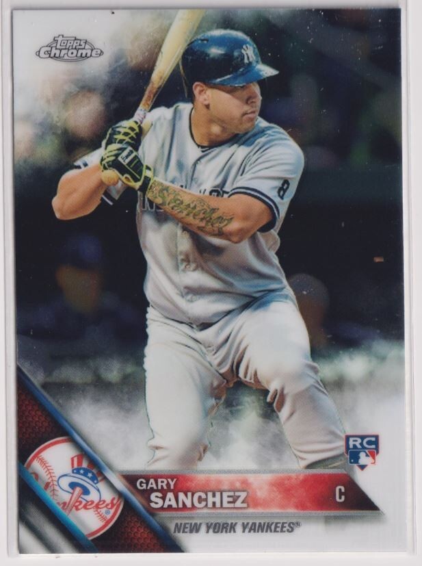 2016 Topps Chrome #143 Gary Sanchez RC