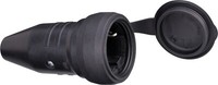Brennenstuhl 1082040 Schutzkontakt-Gummikupplung 230V/16A IP44