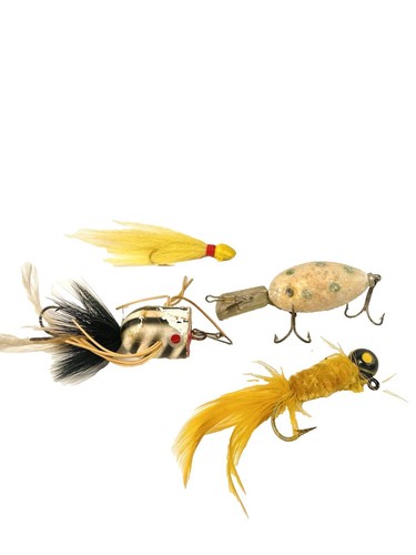 Appât de pêche à la mouche vintage Fred Arbogast Co. Inc
