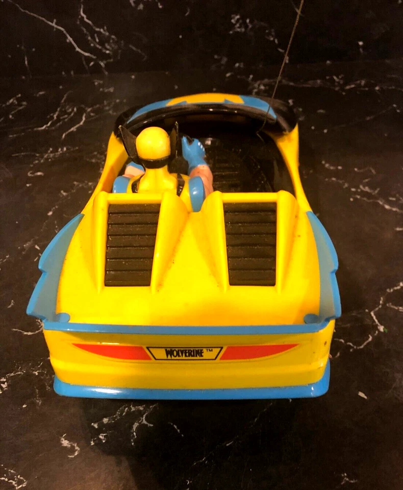 WOLVERINE X-MEN TYCO COCHE RADIOCONTROLADO 1993 SIN MANDO A DISTANCIA Foto 4 de 4