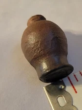 MINIATURE 1:12 WHEEL THROWN REDWARE POTTERY JUG No.1175a Jugheads by Johanson