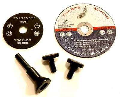 1/4 In Arbor Hole Metalworking Cut-Off & Chop Wheels - EBay - Foto 5