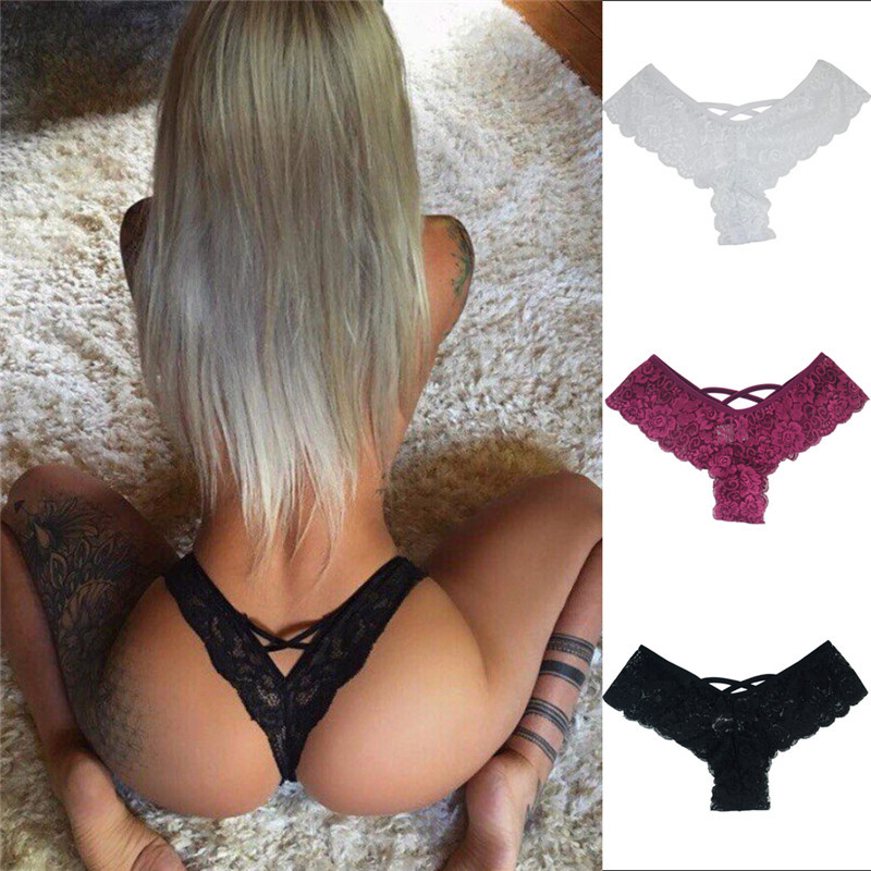 Mujeres sexy encaje cintura bragas ropa interior G-String lencería tanga G2 s l1600 - Mujeres sexy encaje cintura bragas ropa interior G-String lencería tanga G2