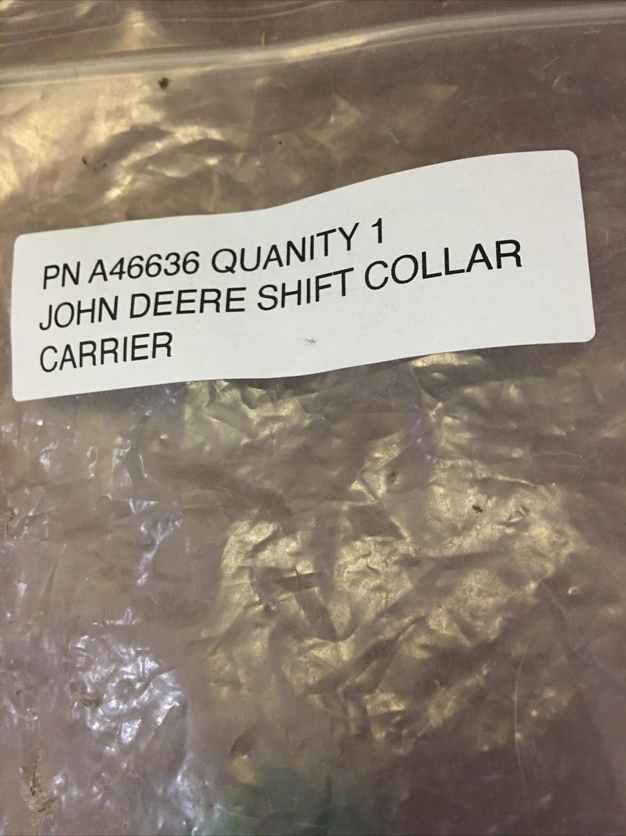 John Deere Shift Collar Carrier - A46636 | eBay