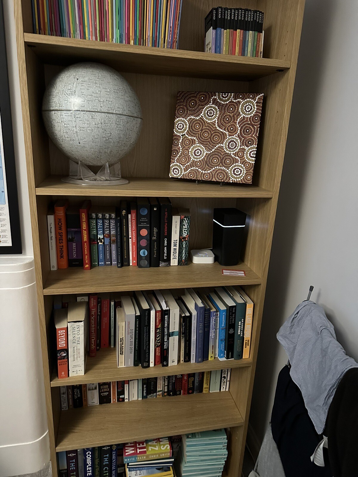 John Lewis Abacus 7 Shelf Bookcase, Oak eBay