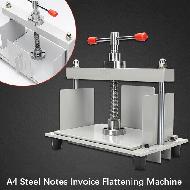 A4 Bookbinding Press Bookbinder Binding Paperpressing Flattening